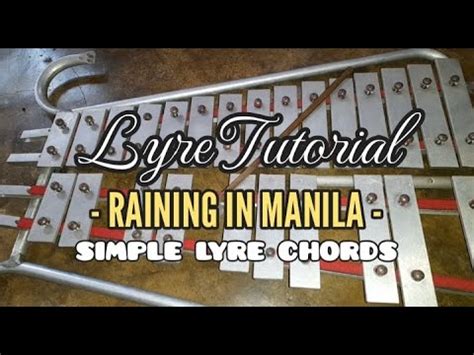 raining in manila lyre chords|RAINING IN MANILA .